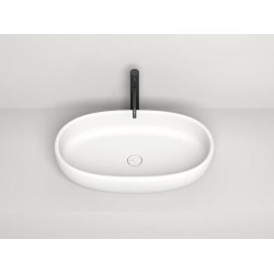Накладная раковина Salini Luce S-Stone 110721M 69см белый матовый