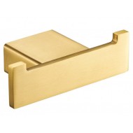 Крючок двойной Milacio Ultra MCU.950.GD брашированное золото