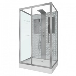Душевая кабина Niagara Lux NG-7711WBK 120x90 см