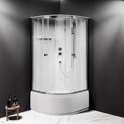 Душевая кабина Am.Pm X-Joy 90х90 W94C-401A-090MT профиль хром матовый