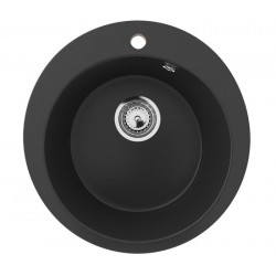 Кухонная мойка Ulgran Classic U-405-344 ультра-чёрный