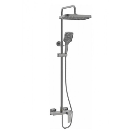 Душевая стойка Rose R1836T-6 пепельный