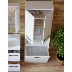 Vigo Plaza П17К-600 Пенал с бельевой корзиной 60 см