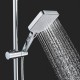Душевая стойка Shevanik S6136 хром