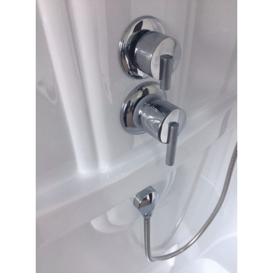 Душевая кабина Royal Bath HP правая стекло прозрачное 120x80см RB8120HP1-T-R