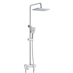 Душевая стойка Rose R2736F белый/хром