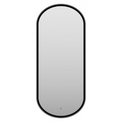 Зеркало с подсветкой Brevita Saturn SAT-Dro1-050-black 50см чёрный