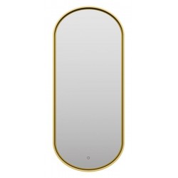 Зеркало с подсветкой Brevita Saturn SAT-Dro1-050-gold 50см золото