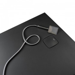 Душевой поддон Starohome Cosmo 86830850 80x80 см чёрный матовый
