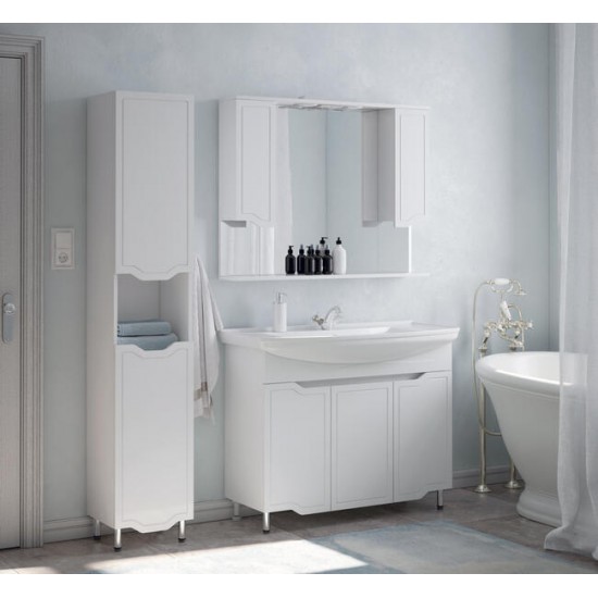 Пенал Corozo Мирра SD-00001517 35см белый