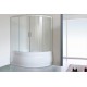 Шторка на ванну Royal Bath Alpine 150см белый RB150ALP-C