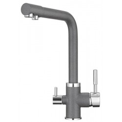 Смеситель для кухни Point PN3103GR графит