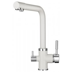 Смеситель для кухни Point PN3103W белый