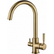 Смеситель для кухни ZORG Steel Hammer SH 713 BRONZE