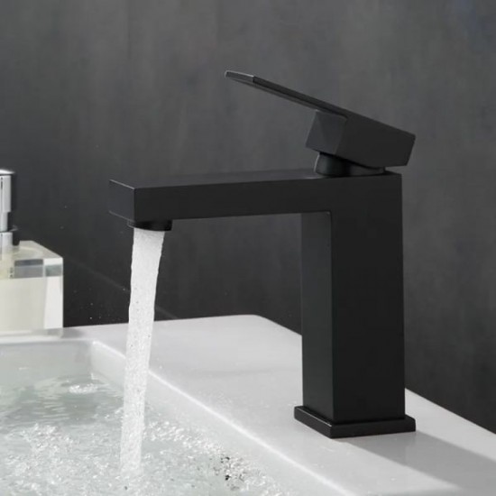 Смеситель для раковины Maretti Umbria Black UMB32RF51, черный