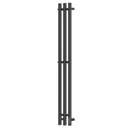 Полотенцесушитель электрический Point Деметра PN12822B П3 12x120см чёрный