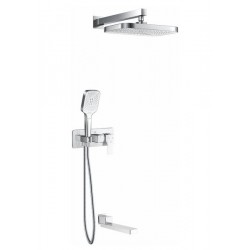 Душевая система Rose R1035 хром