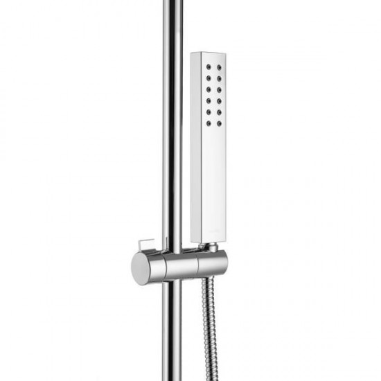 Душевая стойка Swedbe Calypso 5071 без смесителя хром