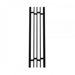 Полотенцесушитель электрический Point Фрея PN20738B П2 180x800 диммер слева черный